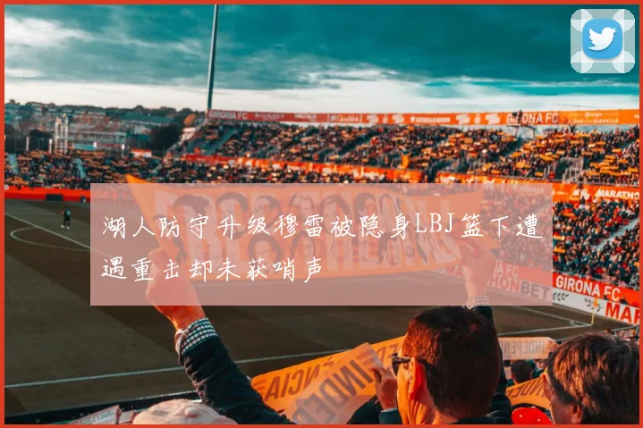 湖人防守升级穆雷被隐身LBJ篮下遭遇重击却未获哨声